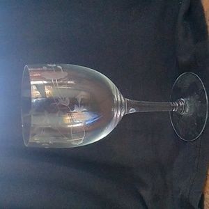 Princess House Crystal Wine Glass